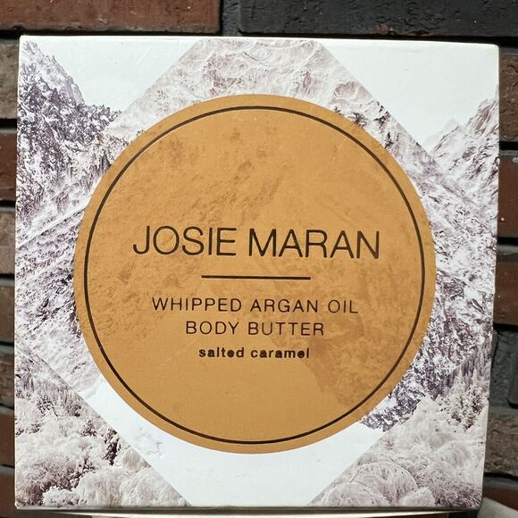 Josie Maran Whipped Argan Oil Hydrating Body Butter Salted Caramel 8oz - Picture 2 of 5